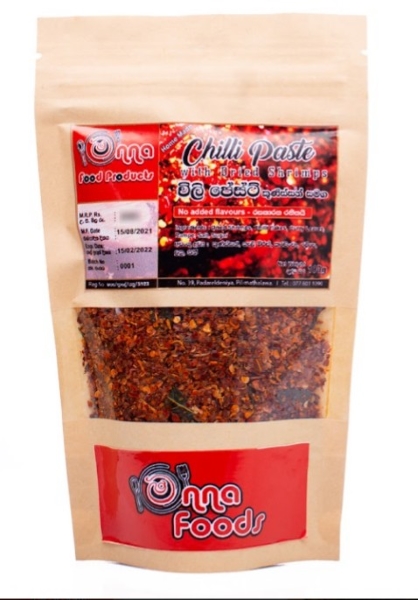 CHILLI PASTE WITH DRIED SHRIMPS DRY FOOD